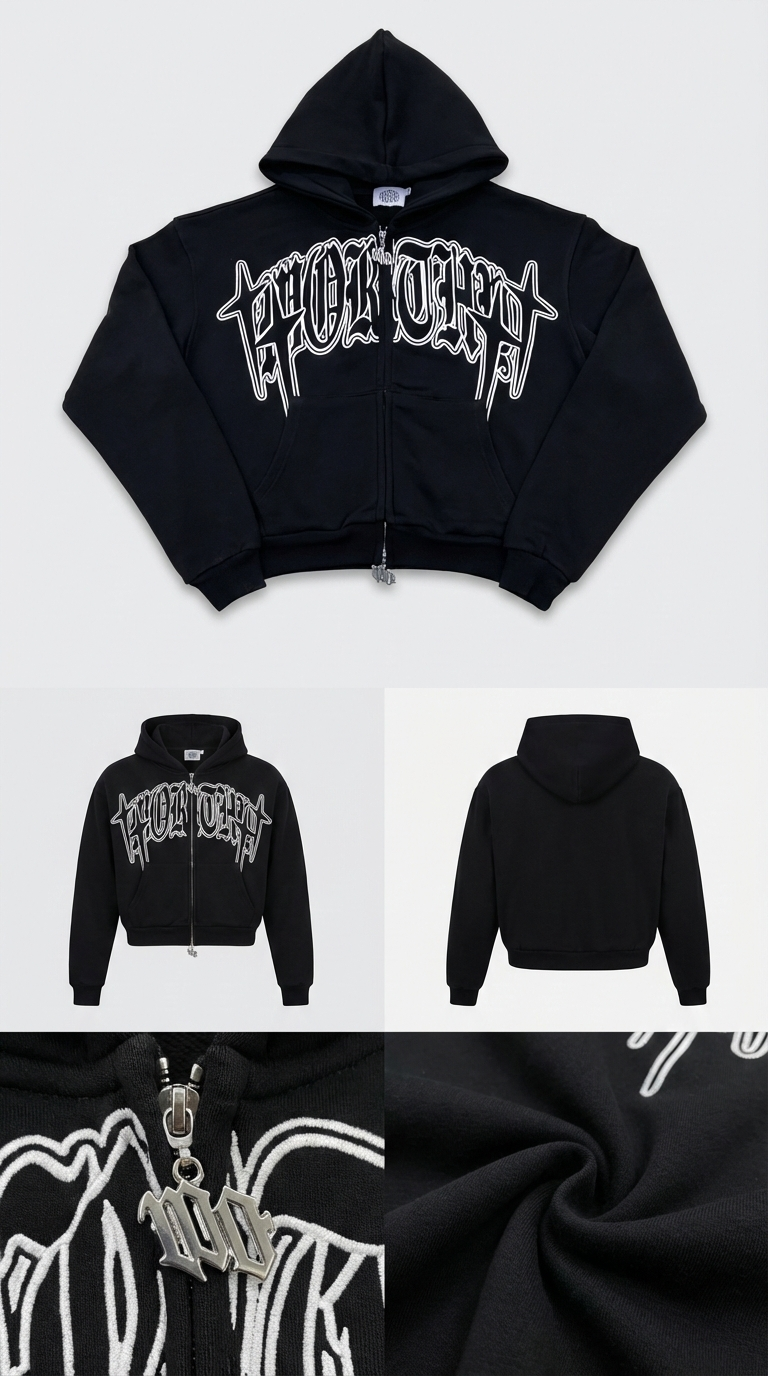 Worthy Ones Zip Hoodie