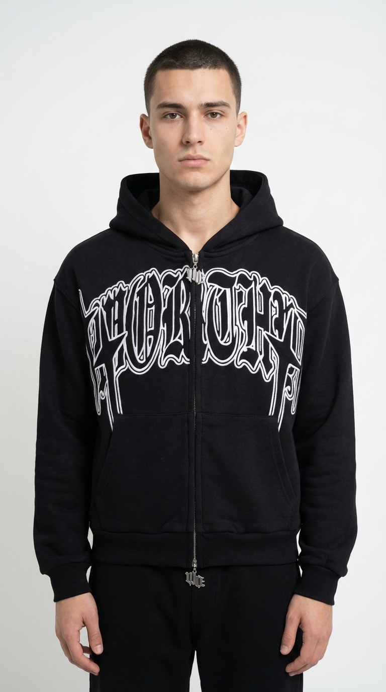 Worthy Ones Zip Hoodie