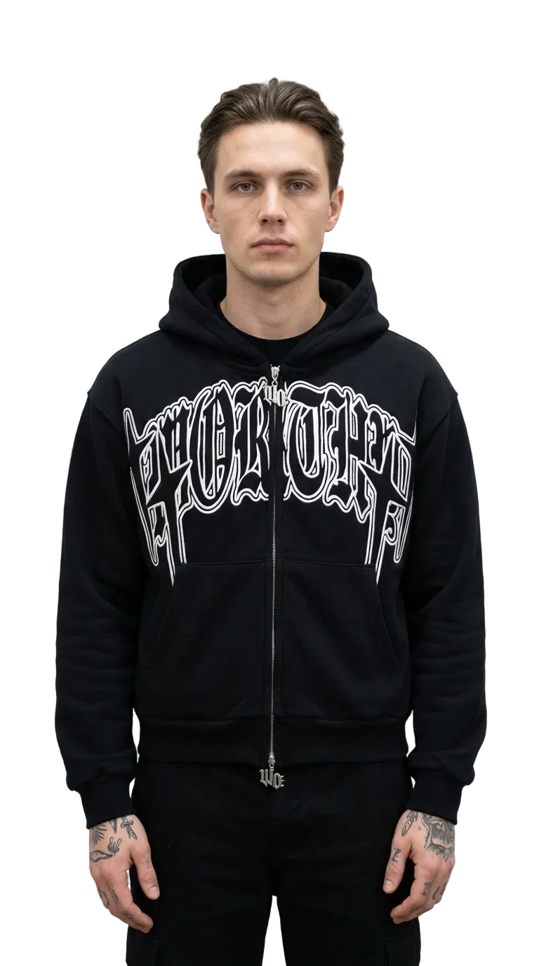 Worthy Ones Zip Hoodie