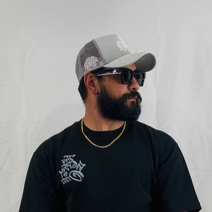 Worthy Ones Ice Blue Suede Trucker Hat